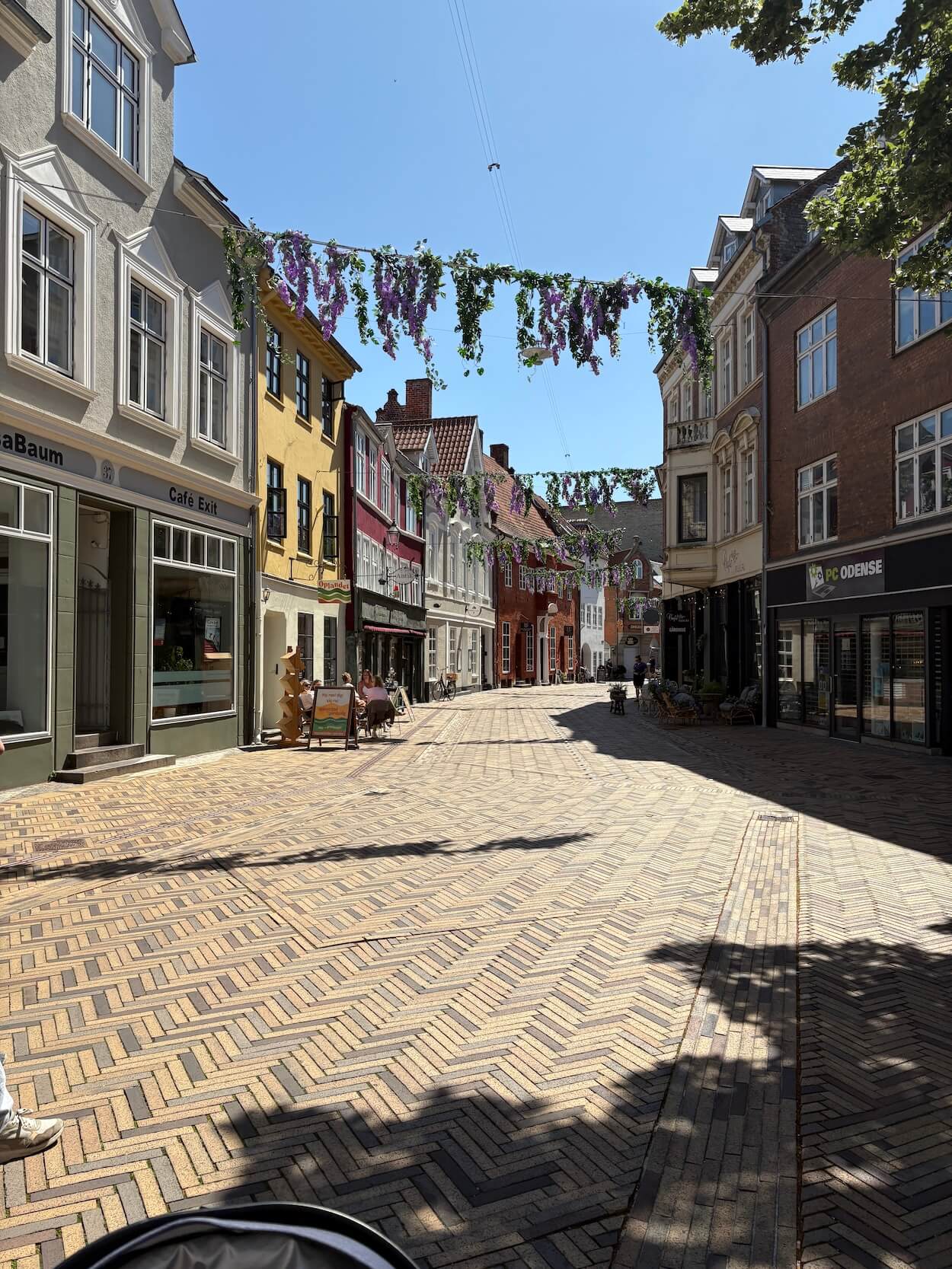 Street in Odense, Denmark