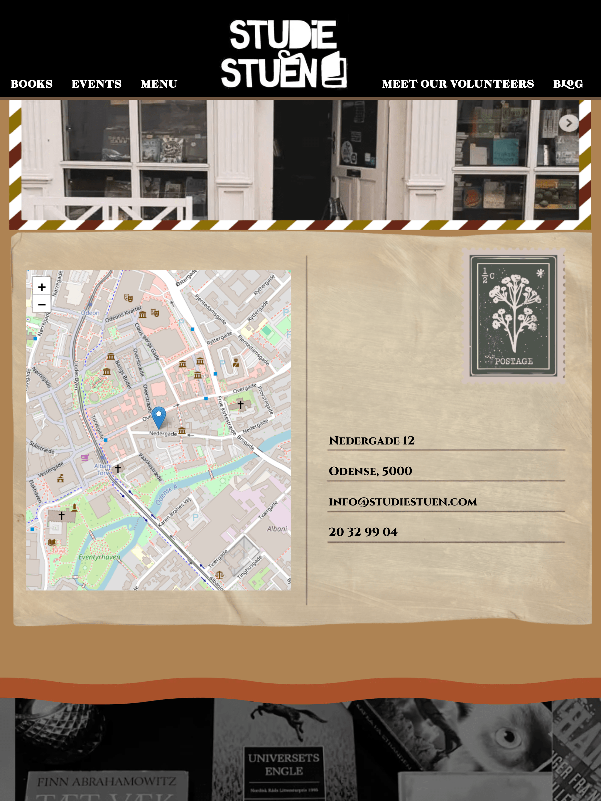 Picture of the StudieStuen website